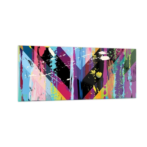 Impression sur verre - Image sur verre - De haut en bas - 100x40 cm