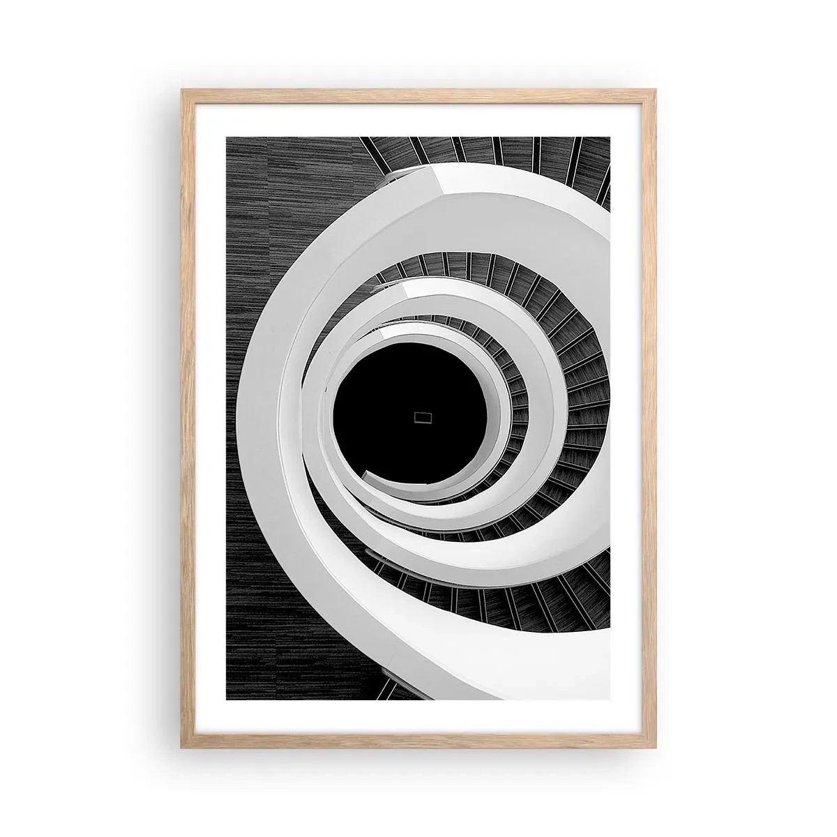 Affiche dans un chêne clair - Poster - Les choses concrêtes - 50x70 cm