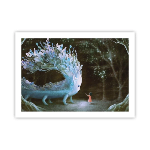 Affiche - Poster - Une rencontre fantastique - 70x50 cm