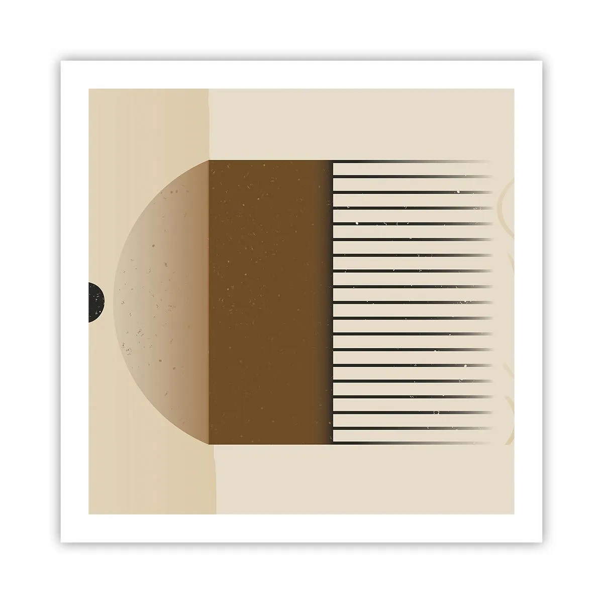 Affiche - Poster - Différents états - 60x60 cm