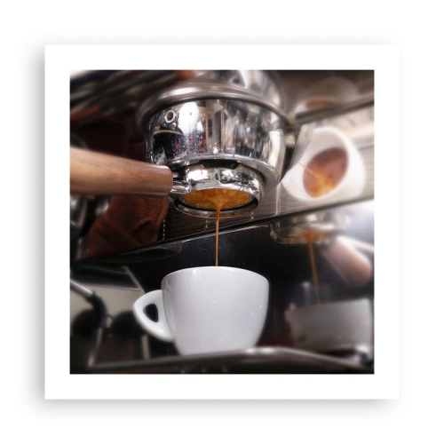 Affiche - Poster - Bon moment de la journée - 50x50 cm