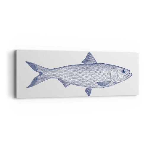 Impression sur toile - Image sur toile - Salutations des mers du nord - 90x30 cm