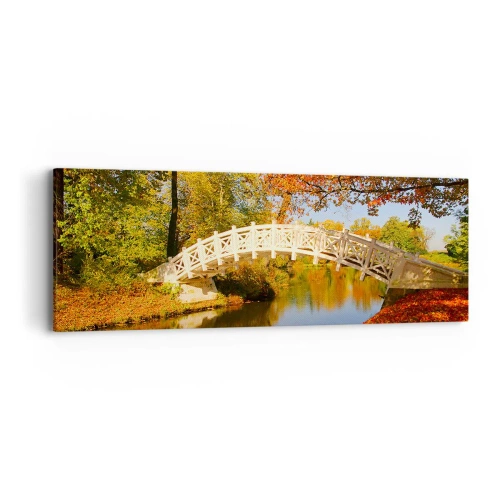 Impression sur toile - Image sur toile - Sur le pont blanc des soupirs - 90x30 cm