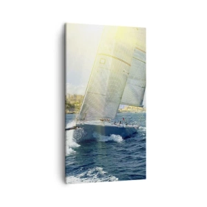 Impression sur toile - Image sur toile - Il est temps de quitter la ville - 45x80 cm