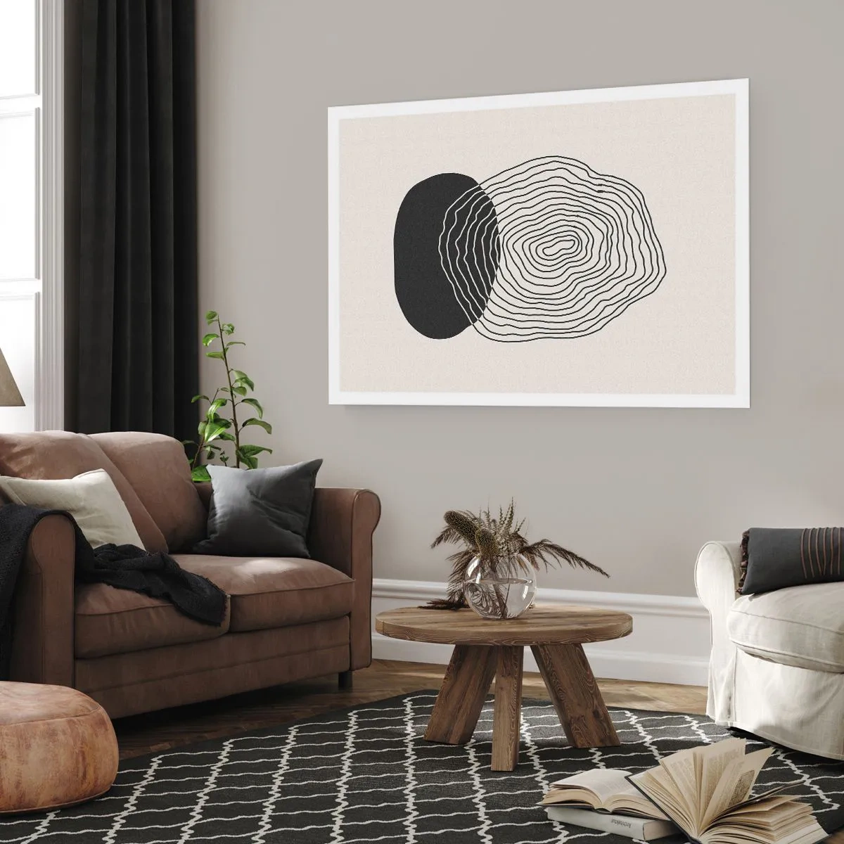Affiche - Poster - Durabilité et oscillation - 40x30 cm