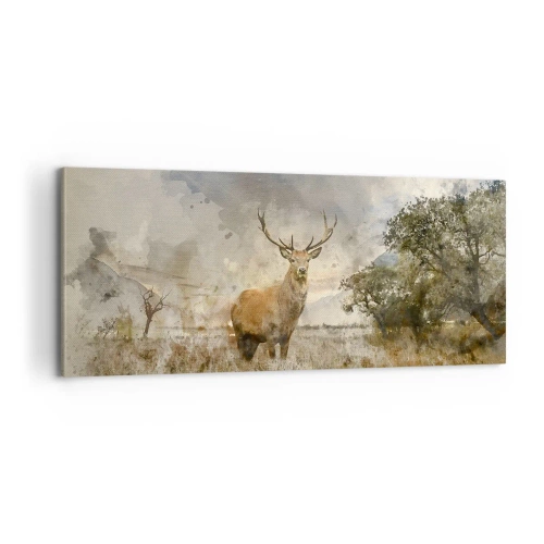 Impression sur toile - Image sur toile - Dignité - force - majesté - 100x40 cm
