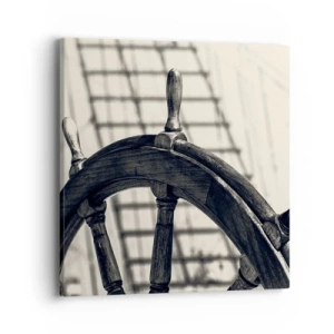 Impression sur toile - Image sur toile - Histoires de mer - 40x40 cm