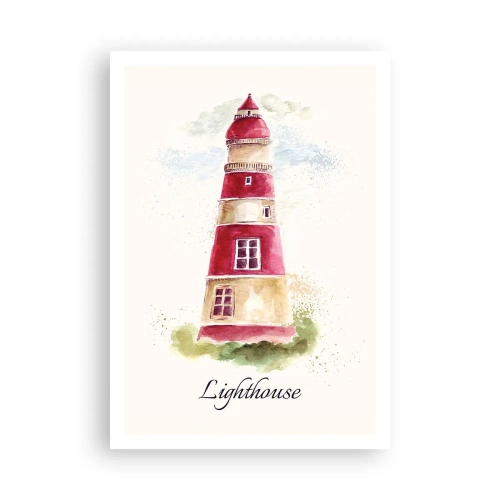 Affiche - Poster - Il y a toujours beau temps autour - 70x100 cm