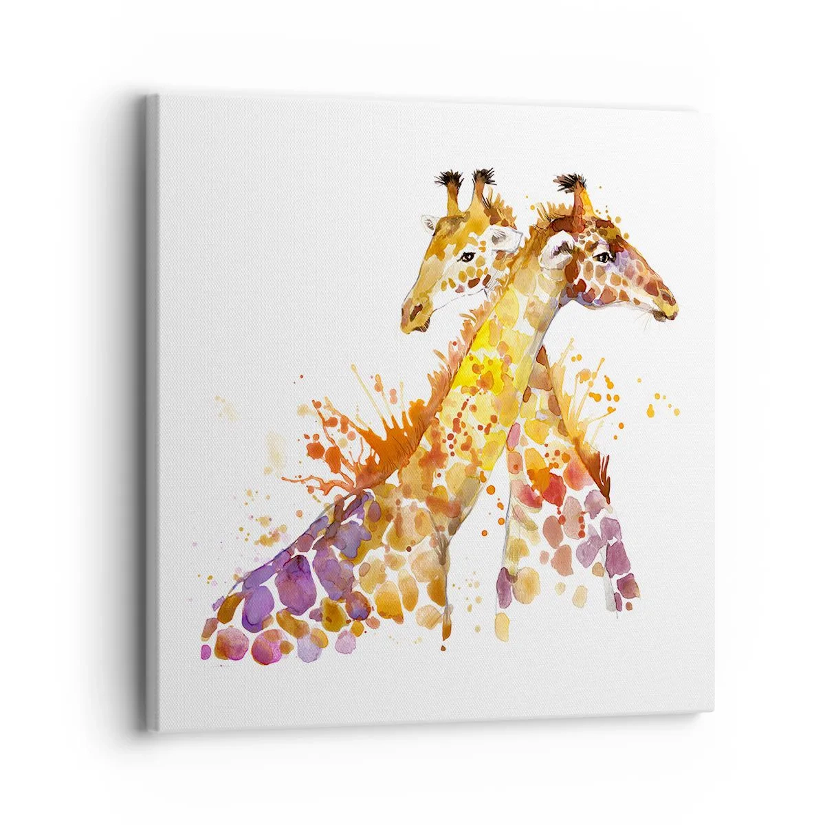 Impression sur toile - Image sur toile - Est-ce de l'amitié ou de l'amour? - 30x30 cm