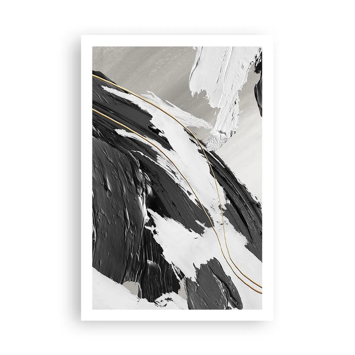 Affiche - Poster - L'abstraction à grande échelle - 61x91 cm