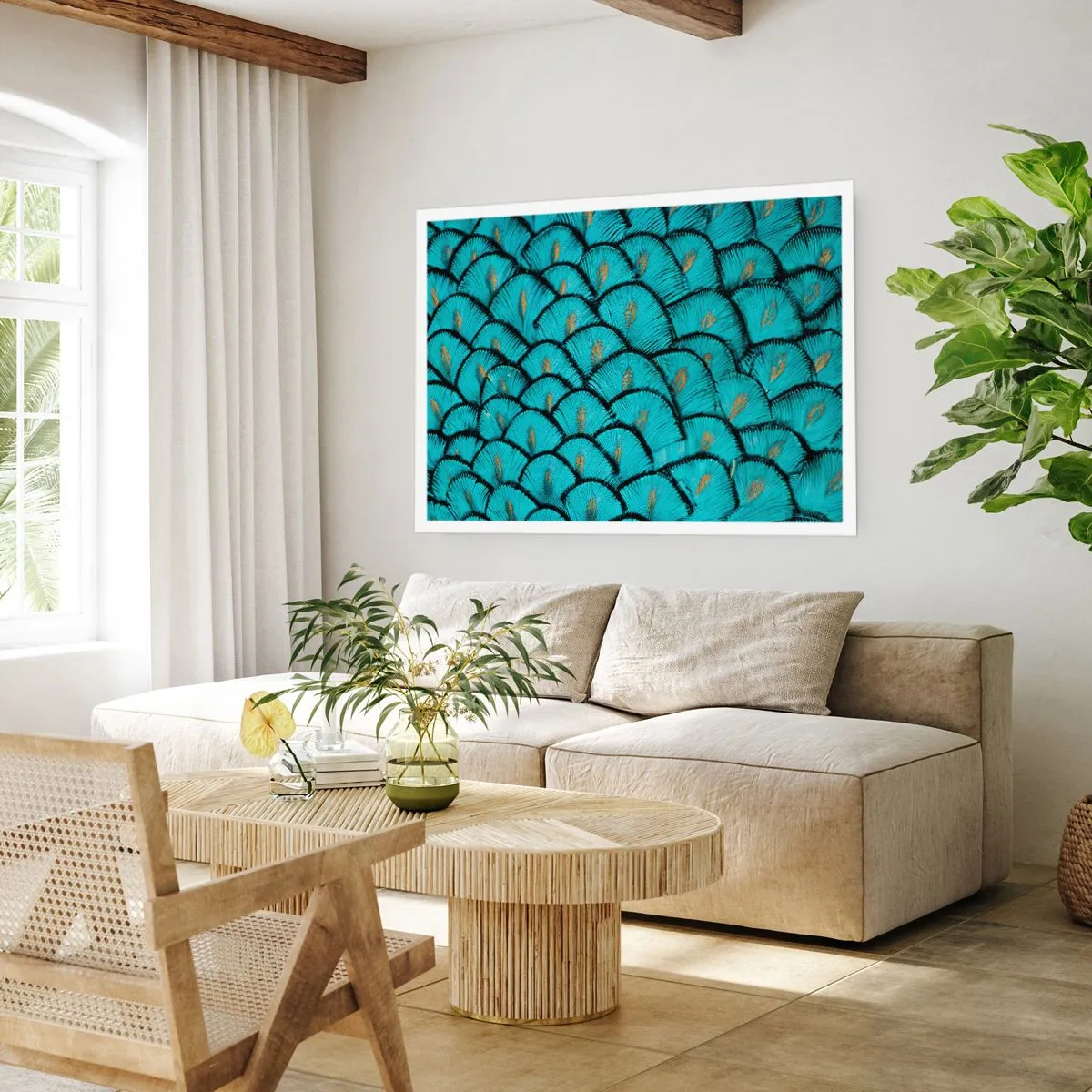 Affiche - Poster - Le grand gala des plumes - 70x50 cm