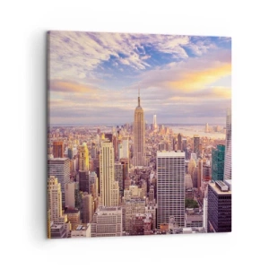 Impression sur toile - Image sur toile - Atteindre les nuages ​​eux-mêmes - 50x50 cm