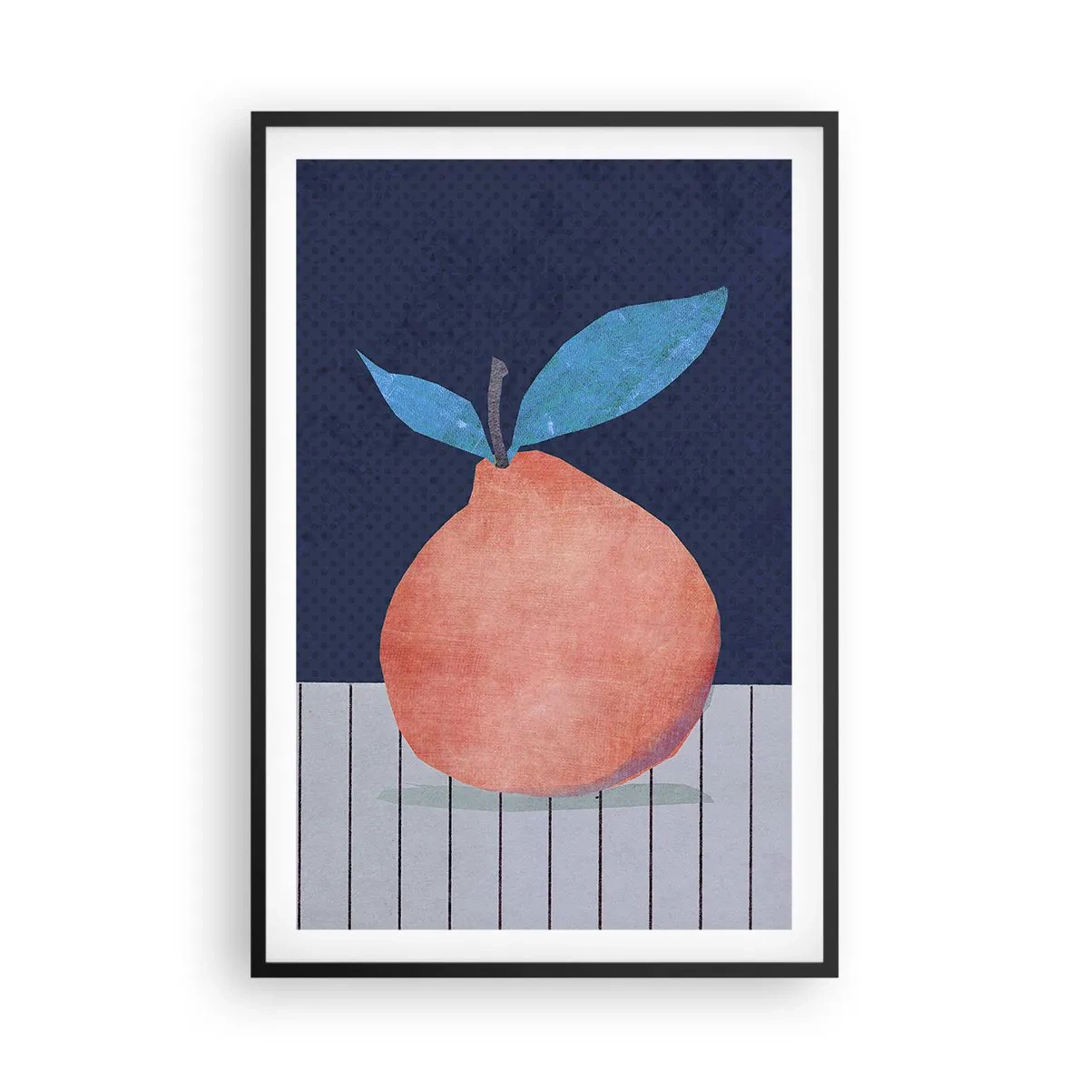 Affiche dans un cadre noir - Poster - Convexité et plan - 61x91 cm