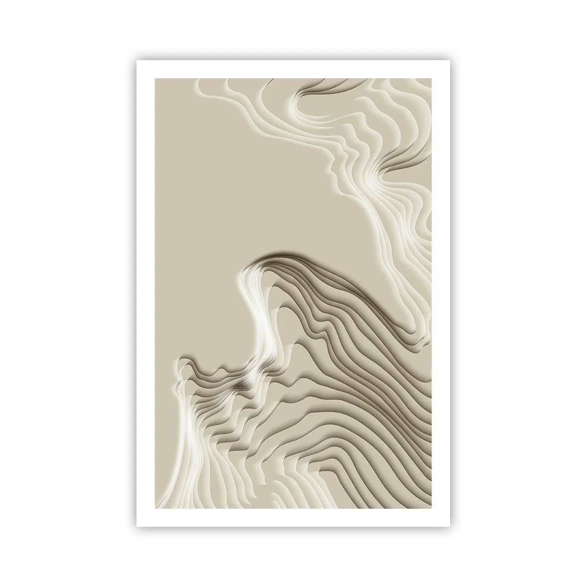 Affiche - Poster - Topographie artistique - 61x91 cm