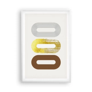 Affiche dans un cadre blanc - Poster - Ooo! - 61x91 cm