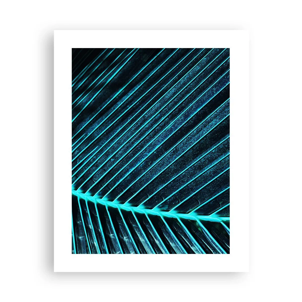 Affiche - Poster - Texture verte - 40x50 cm