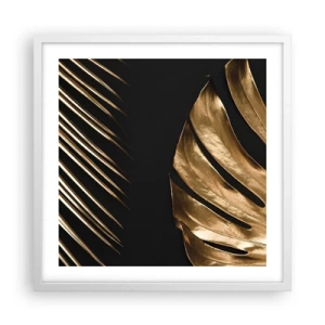 Affiche dans un cadre blanc - Poster - Différent et tout aussi cher - 50x50 cm