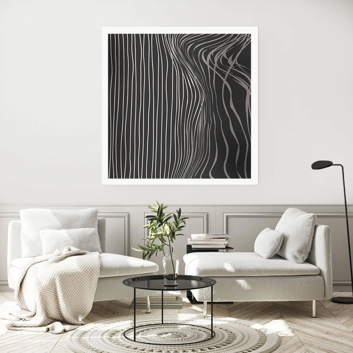 Affiche - Poster - Rythme et accent - 30x30 cm