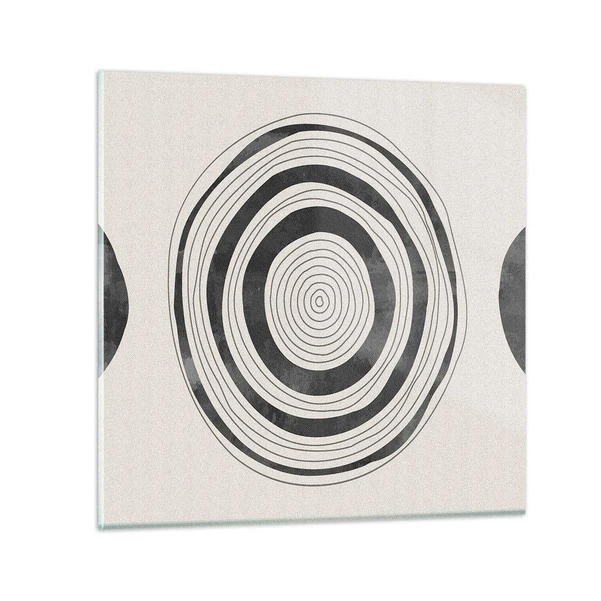 Impression sur verre - Image sur verre - Ce qui est important c'est ce qu'il y a entre les deux - 60x60 cm