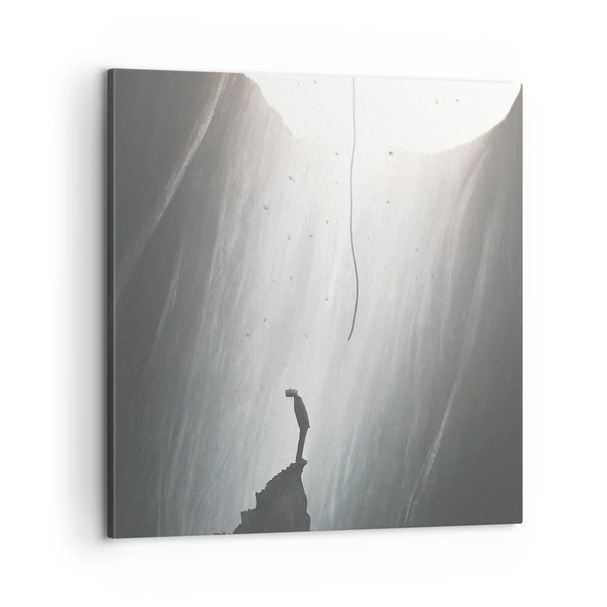 Impression sur toile - Image sur toile - Il y a toujours une issue - 60x60 cm