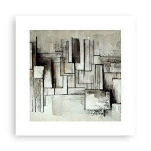 Affiche - Poster - Le pouvoir de la simplicité - 30x30 cm