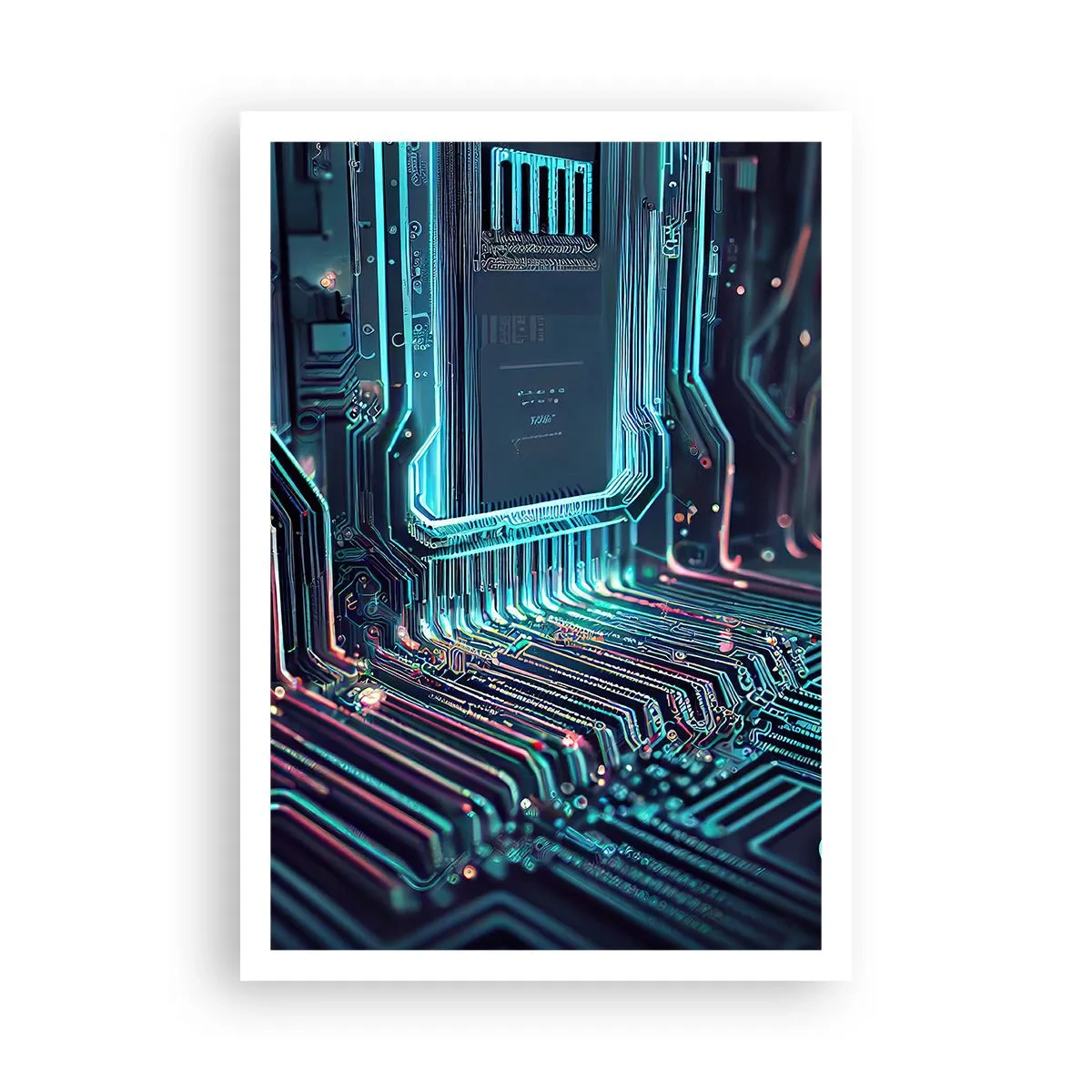 Affiche - Poster - Je pense comme ça… - 70x100 cm