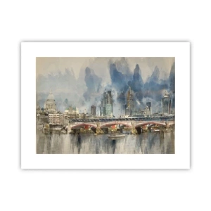 Affiche - Poster - Londres dans toute sa splendeur - 40x30 cm