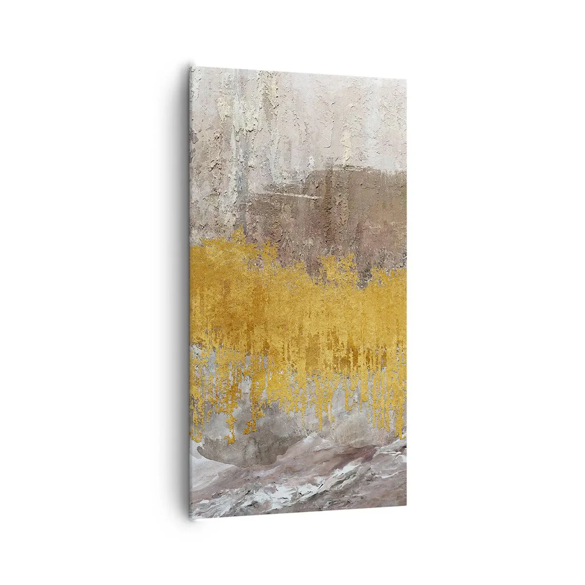 Impression sur toile - Image sur toile - Une explosion d'or - 65x120 cm