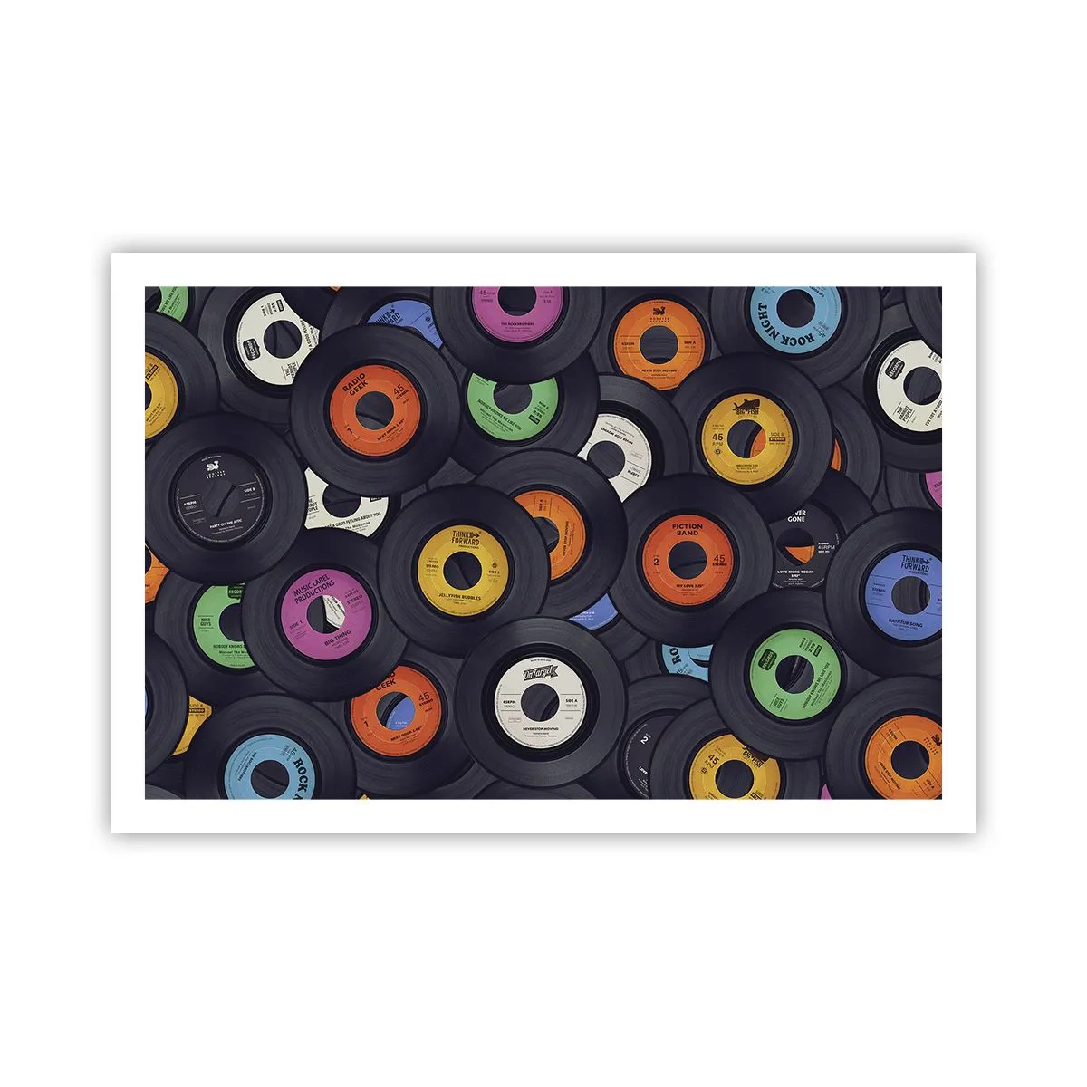 Affiche - Poster - Couleurs des classiques - 91x61 cm