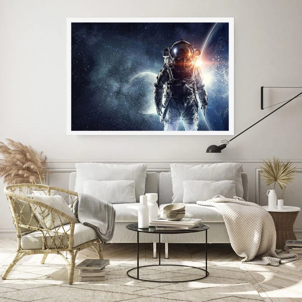 Affiche - Poster - Aventure spatiale - 40x30 cm