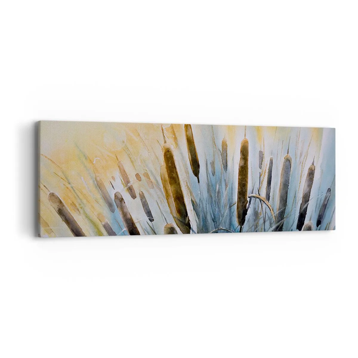 Impression sur toile - Image sur toile - Fraicheur de l'eau, chaleur du soleil - 90x30 cm