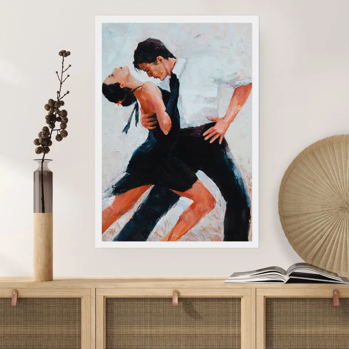 Affiche - Poster - Tango de mes rêves et pensées - 30x40 cm