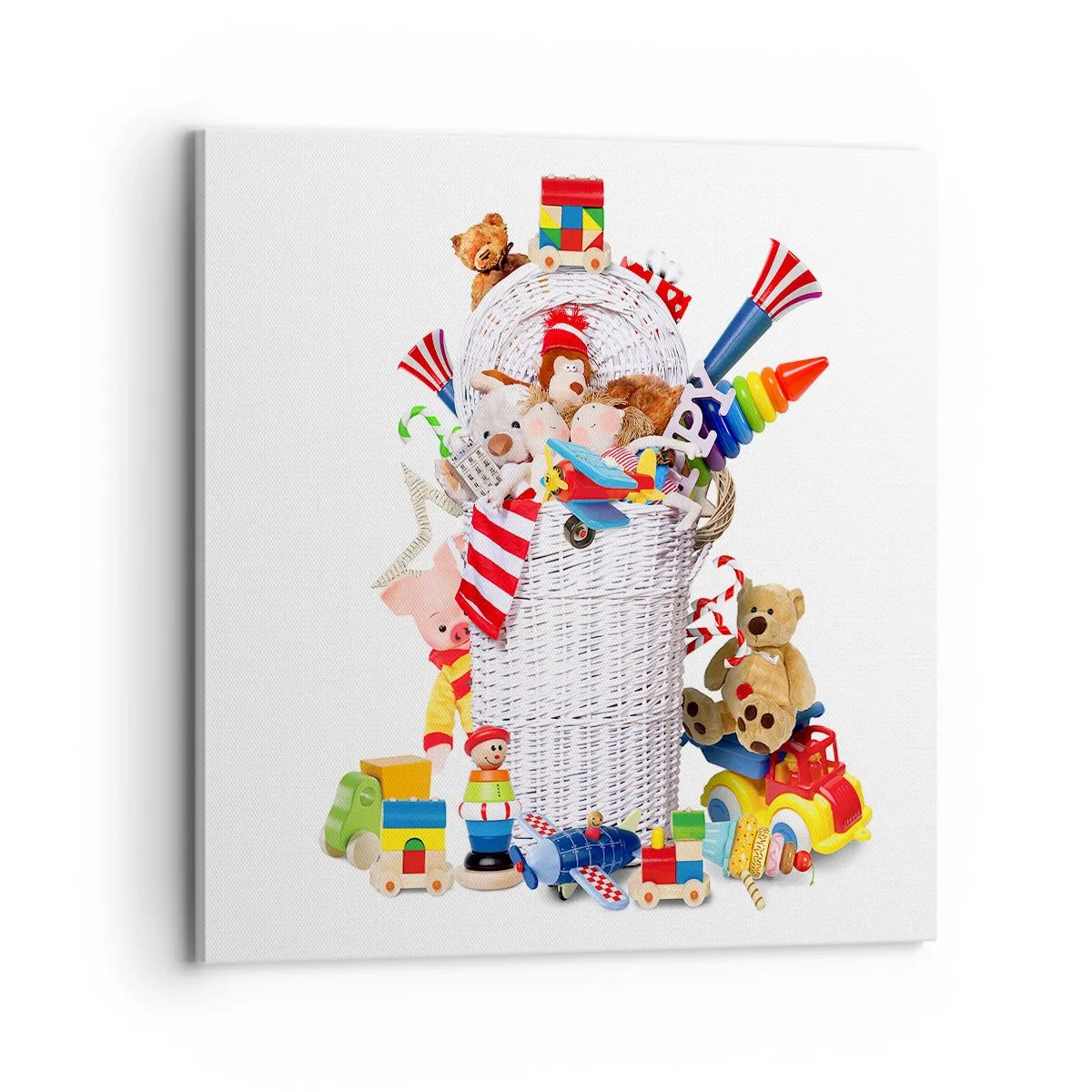 Impression sur toile - Image sur toile - Trésors des tout-petits - 70x70 cm