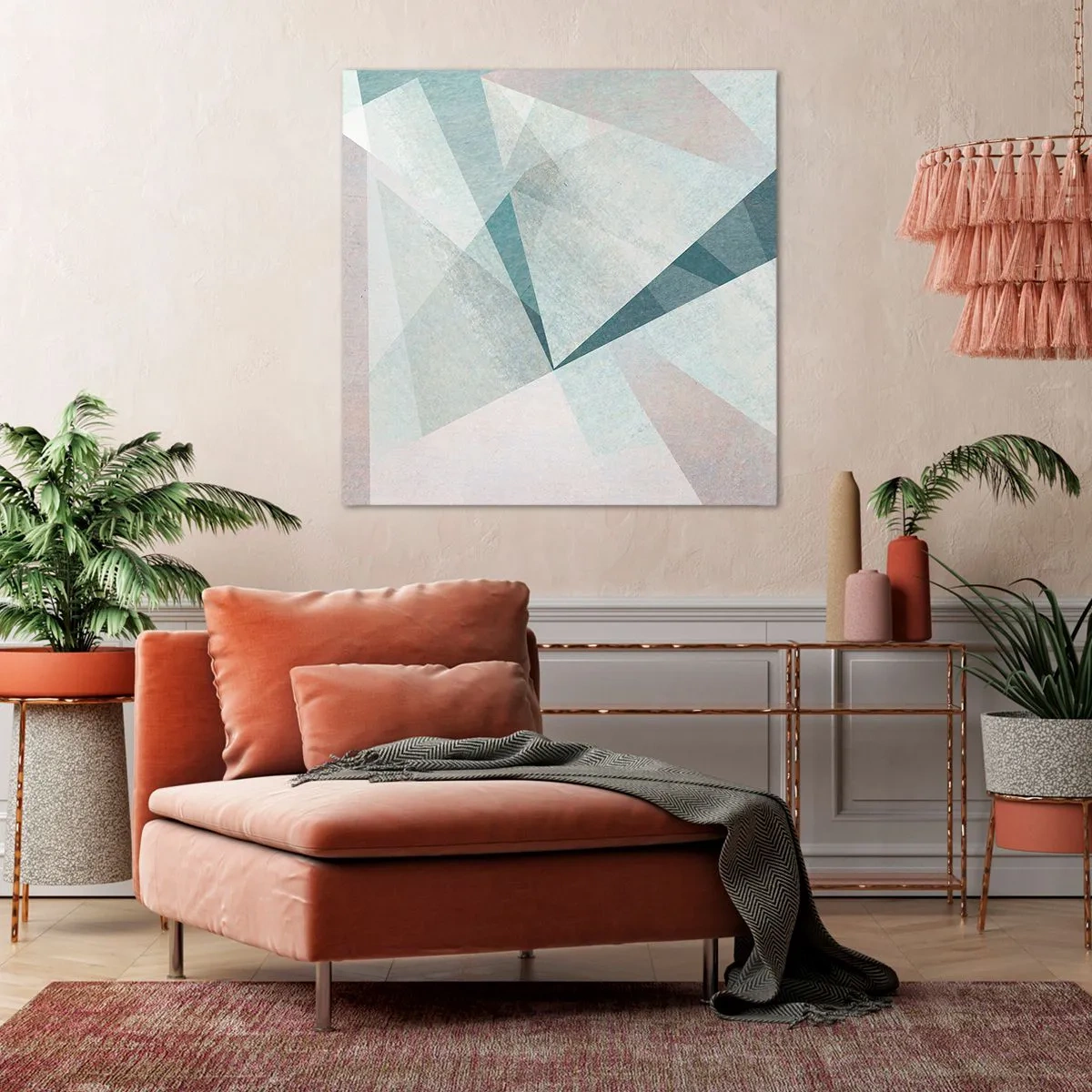 Impression sur toile - Image sur toile - Calme bien que dynamique - 50x50 cm