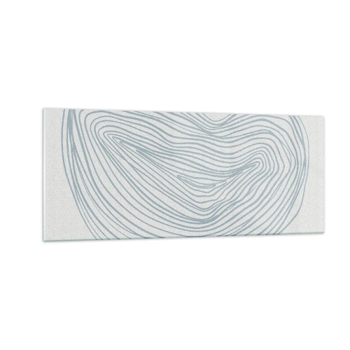 Impression sur verre - Image sur verre - Une goutte de sourire - 100x40 cm