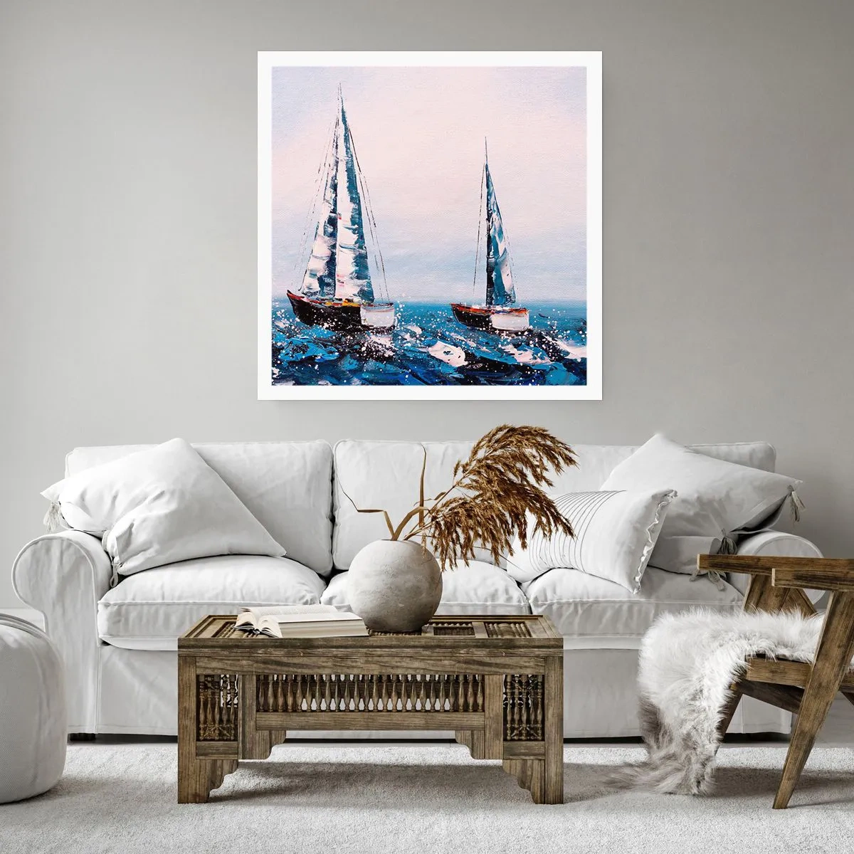 Affiche - Poster - Confrérie du vent - 60x60 cm