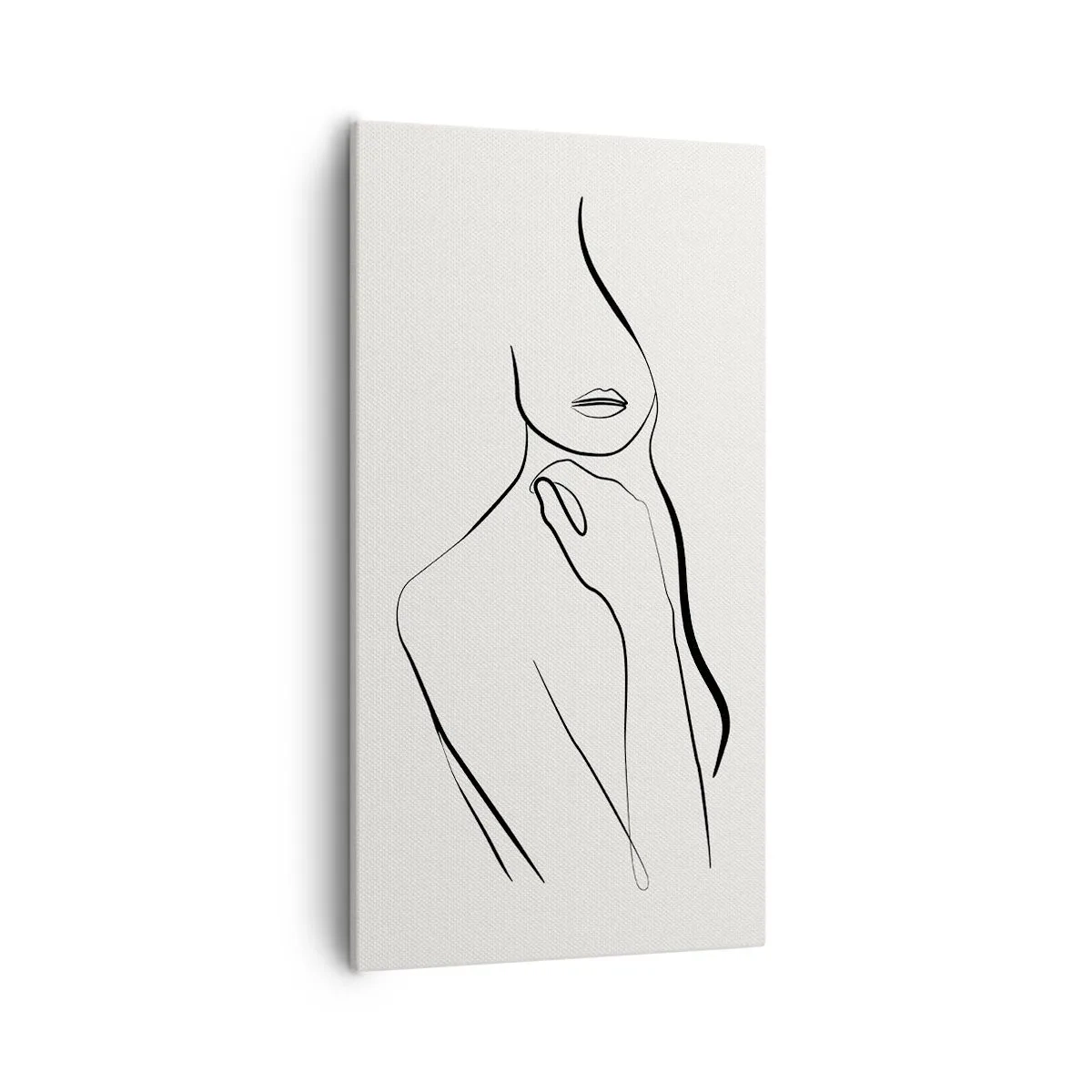 Impression sur toile - Image sur toile - Vague de mélancolie - 55x100 cm