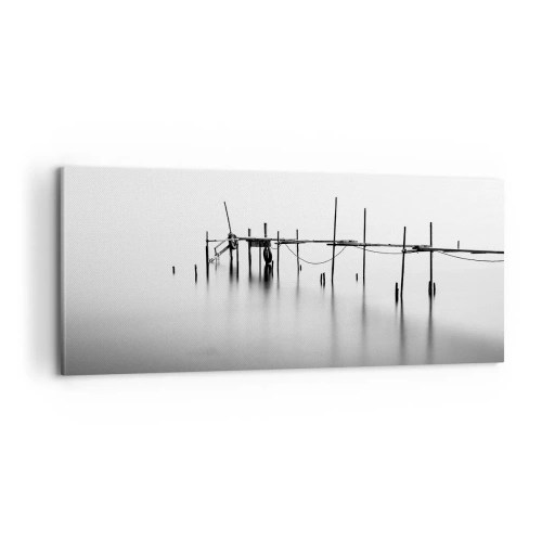 Impression sur toile - Image sur toile - Et s'il n'y avait pas de monde ? - 100x40 cm