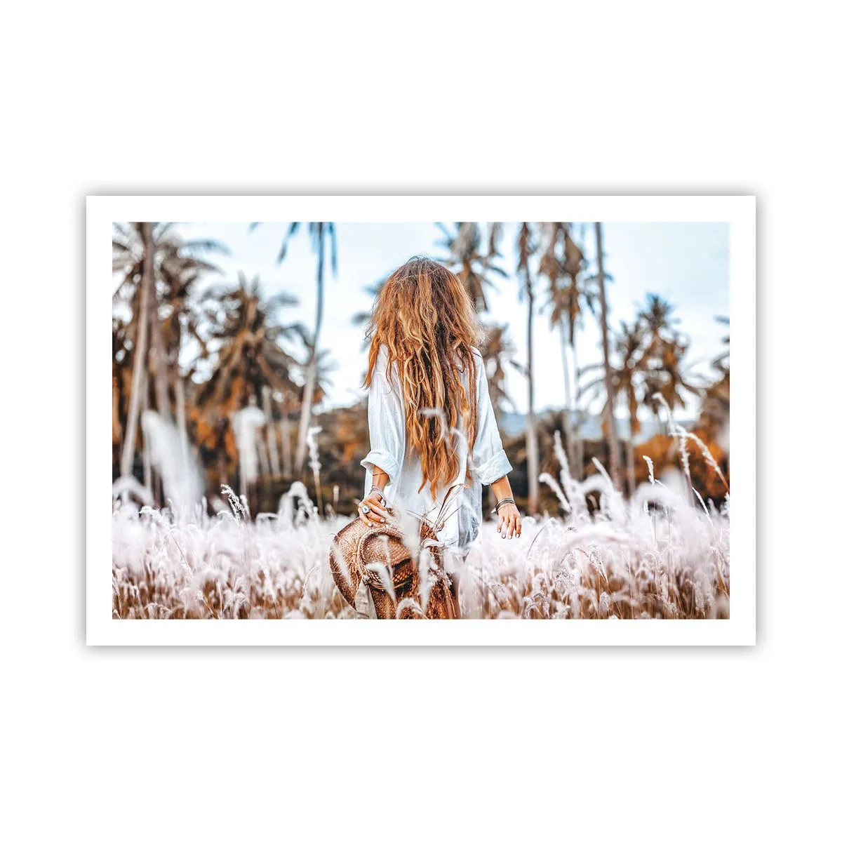 Affiche - Poster - Né de peluches d'herbe - 91x61 cm