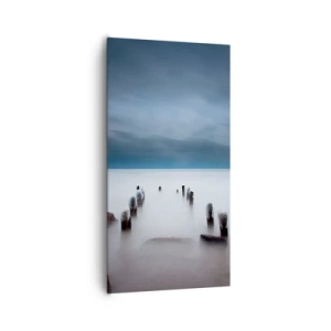 Impression sur toile - Image sur toile - Lac pensif - 65x120 cm