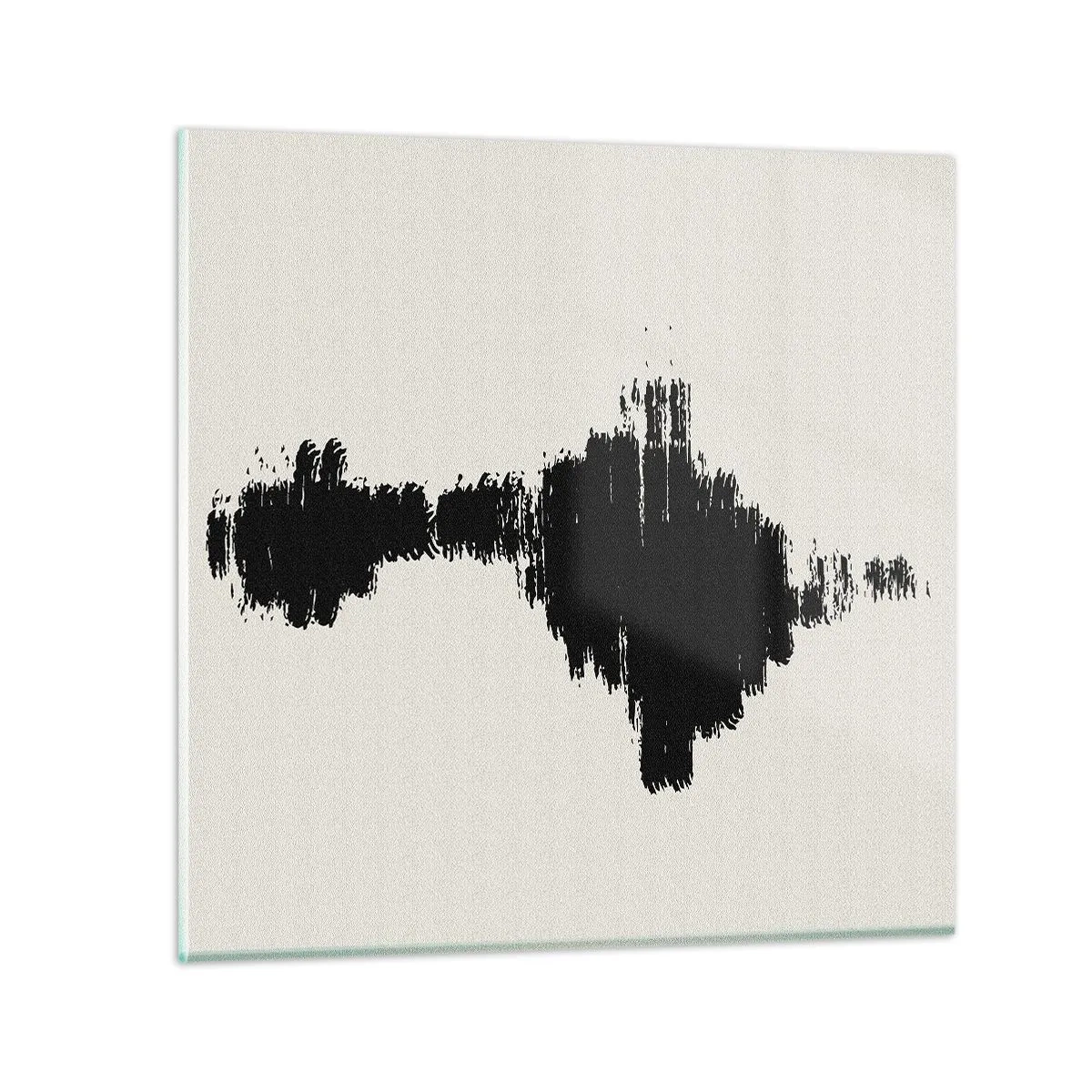 Impression sur verre - Image sur verre - Vibrations de l'imagination - 70x70 cm