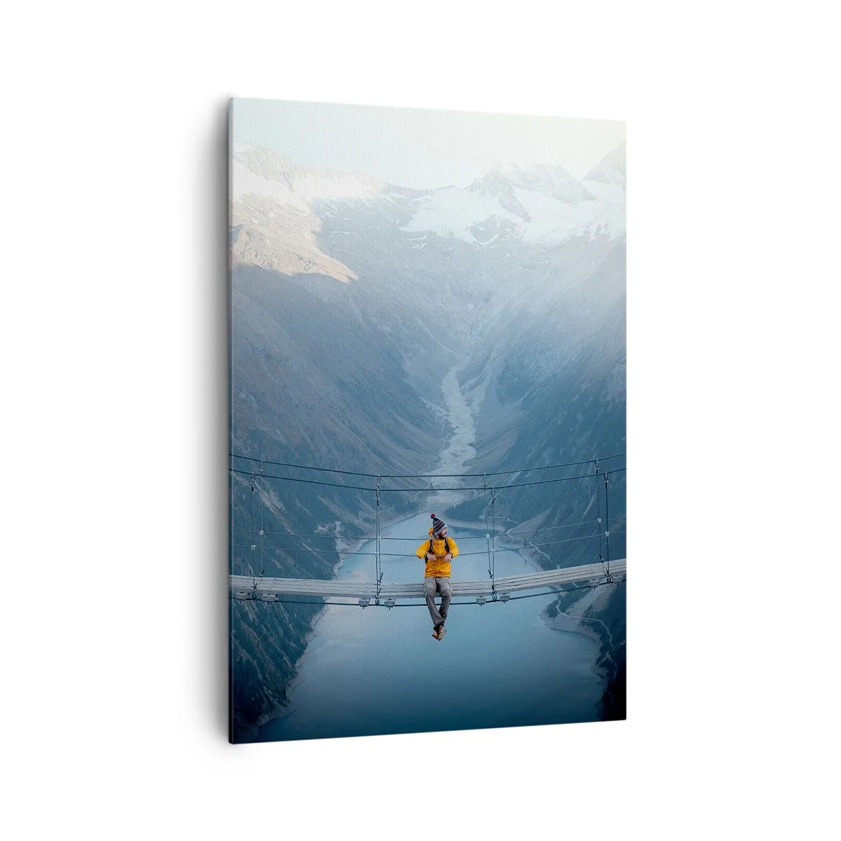 Impression sur toile - Image sur toile - Ravi de la suspension - 70x100 cm