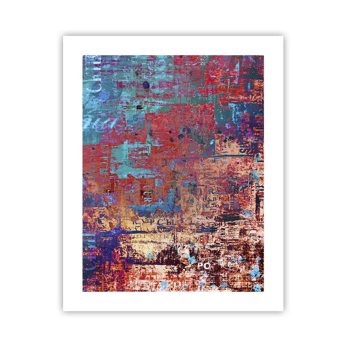 Affiche - Poster - Mémoire et oubli - 40x50 cm