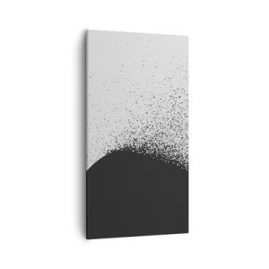 Impression sur toile - Image sur toile - Mouvement des molécules - 55x100 cm