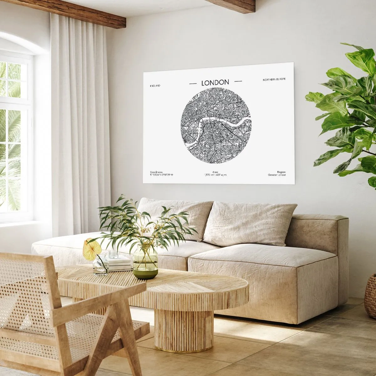 Affiche - Poster - Anatomie de Londres - 91x61 cm