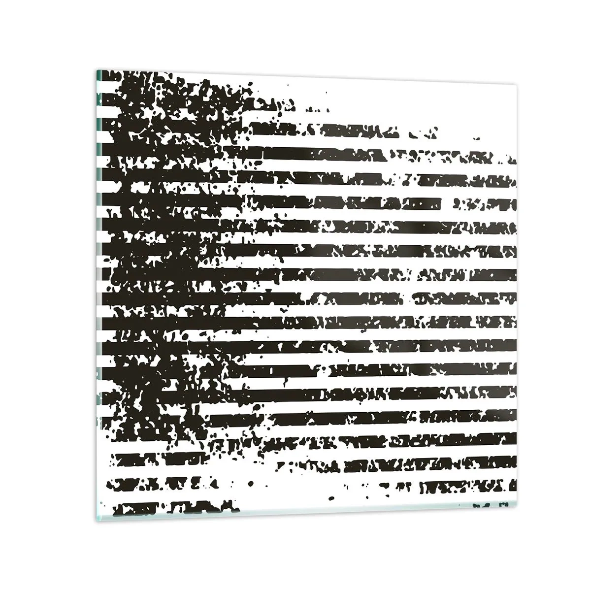Impression sur verre - Image sur verre - Rythme et bruissement - 70x70 cm