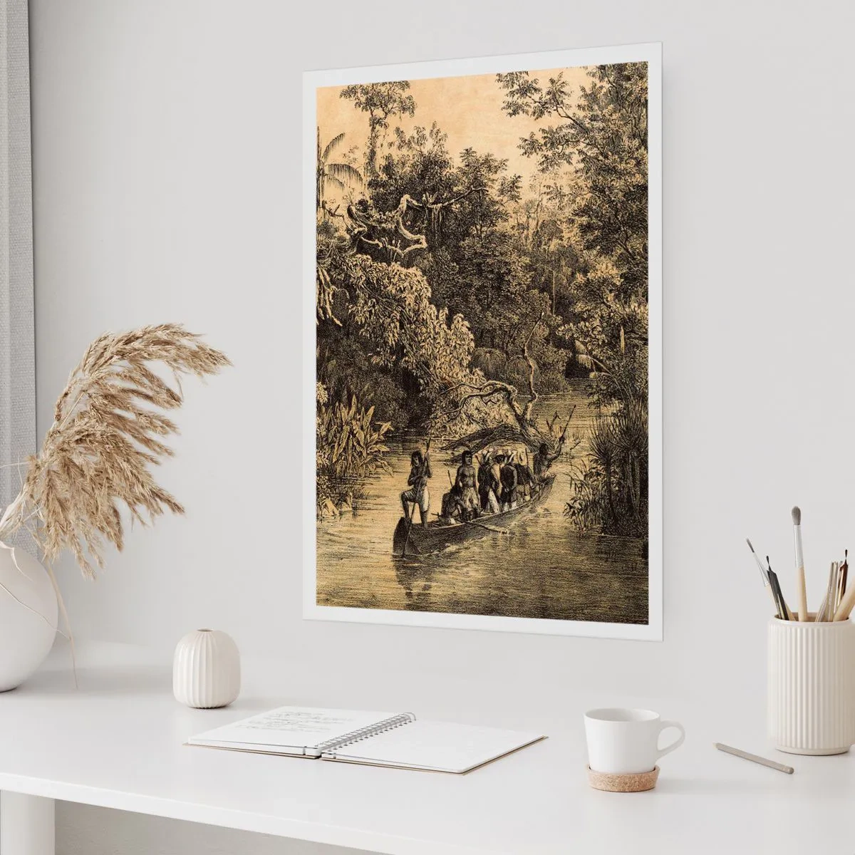 Affiche - Poster - Expédition à la source - 30x40 cm