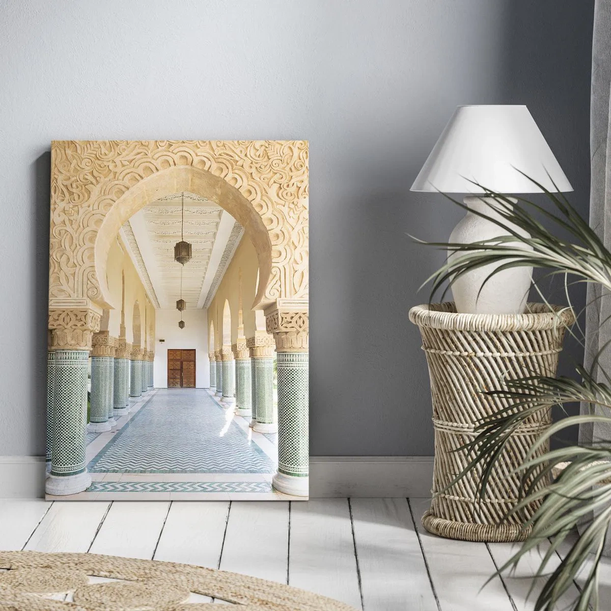 Impression sur toile - Image sur toile - D'après les histoires de Shéhérazade - 65x120 cm