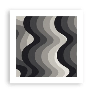 Affiche - Poster - Vague après vague - 40x40 cm