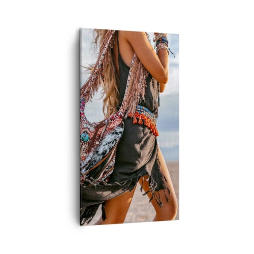 Impression sur toile - Image sur toile - La fille du chaman - 45x80 cm